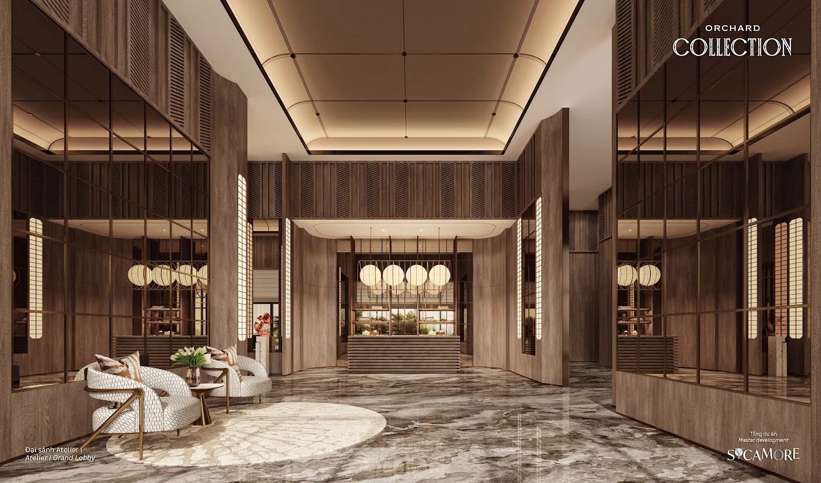Orchard Collection · Phối cảnh minh họa · Không phải ảnh hiện trạng